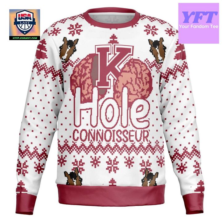 K Hole For For Meme 3d Ugly Christmas Sweater
