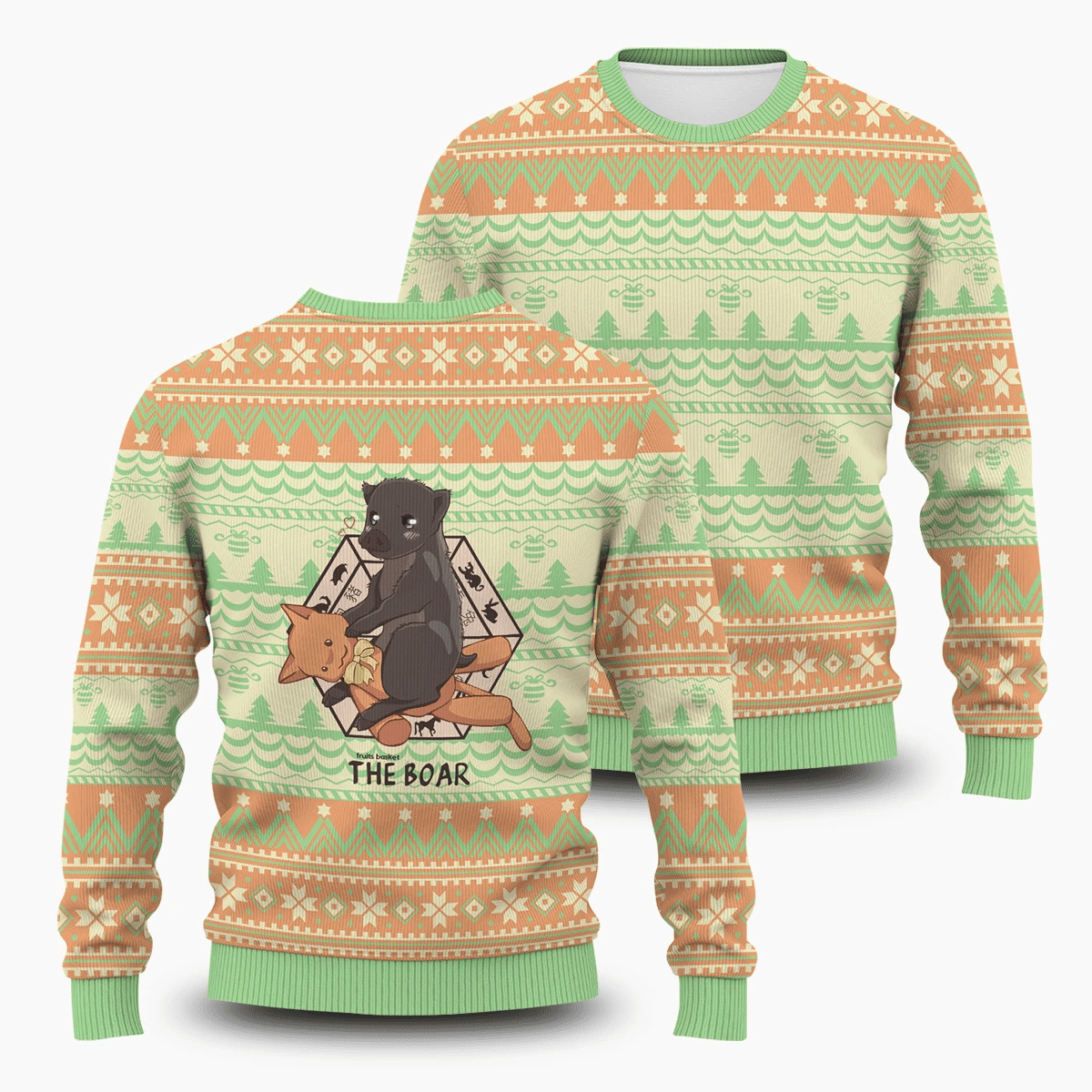 Kagura The Boar Ugly Christmas Sweater