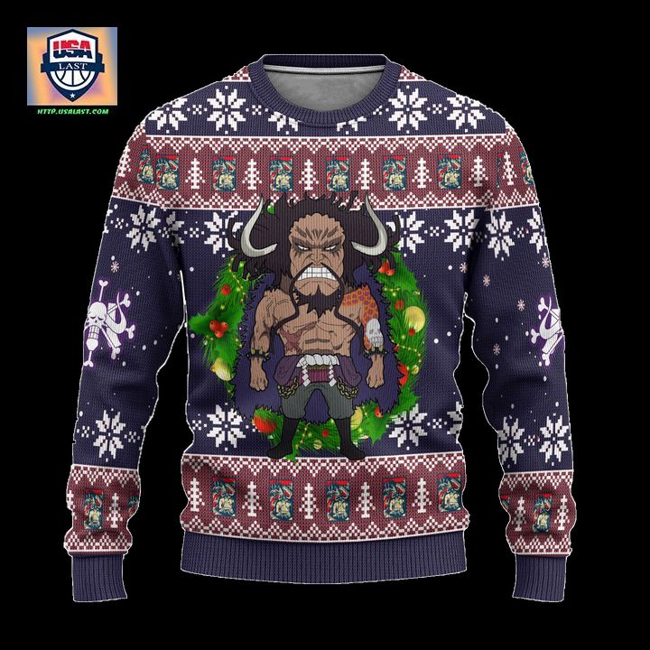 Kaido One Piece Anime Ugly Christmas Sweater Xmas Gift