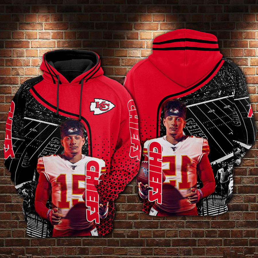 Kansas City Chiefs 3D All Over Print Hoodie & Zip Hoodie