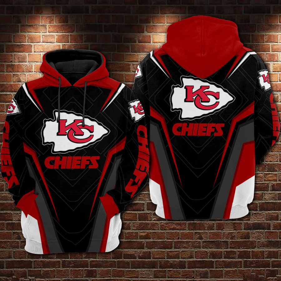 Kansas City Chiefs 3D All Over Print Hoodie & Zip Hoodie