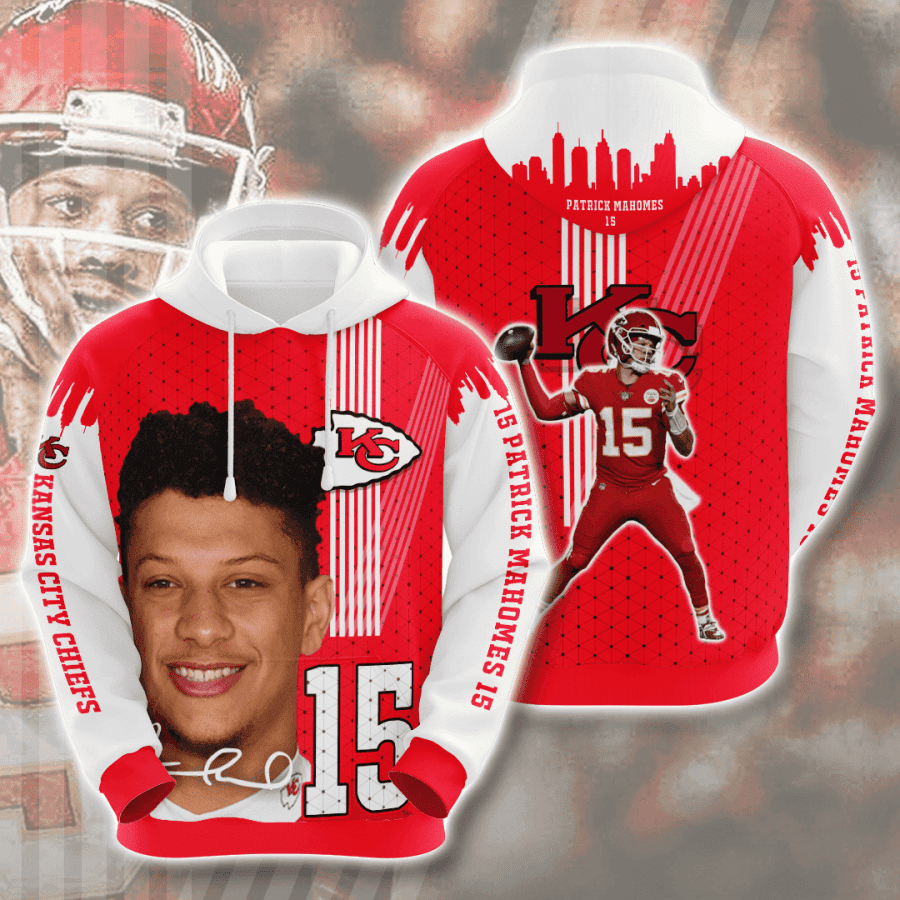 Kansas City Chiefs 3D All Over Print Hoodie & Zip Hoodie
