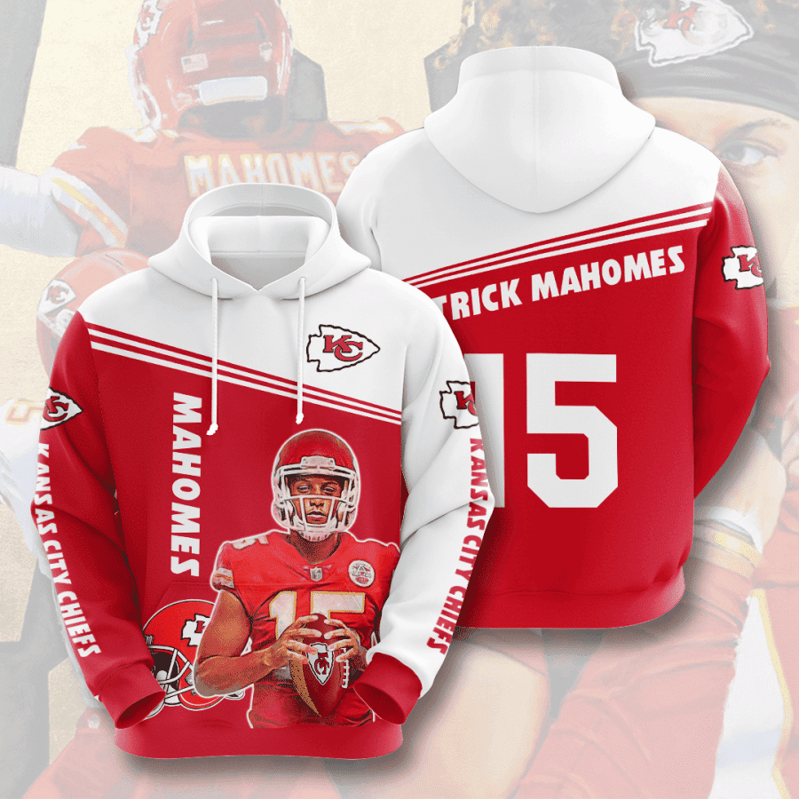 Kansas City Chiefs 3D All Over Print Hoodie & Zip Hoodie