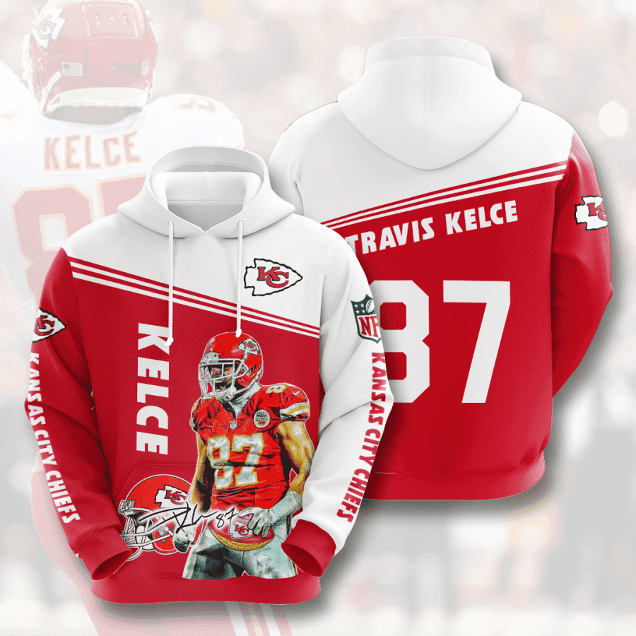 Kansas City Chiefs 3D All Over Print Hoodie & Zip Hoodie