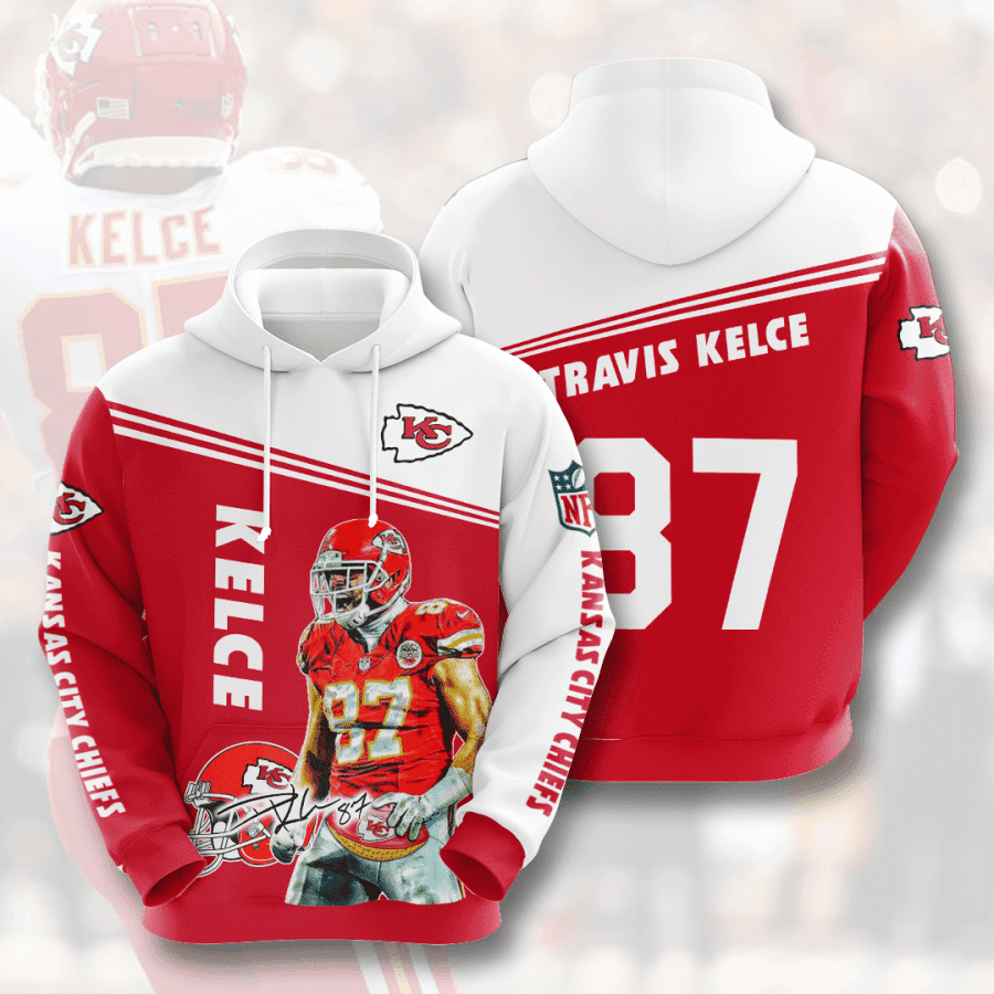 Kansas City Chiefs 3D All Over Print Hoodie & Zip Hoodie