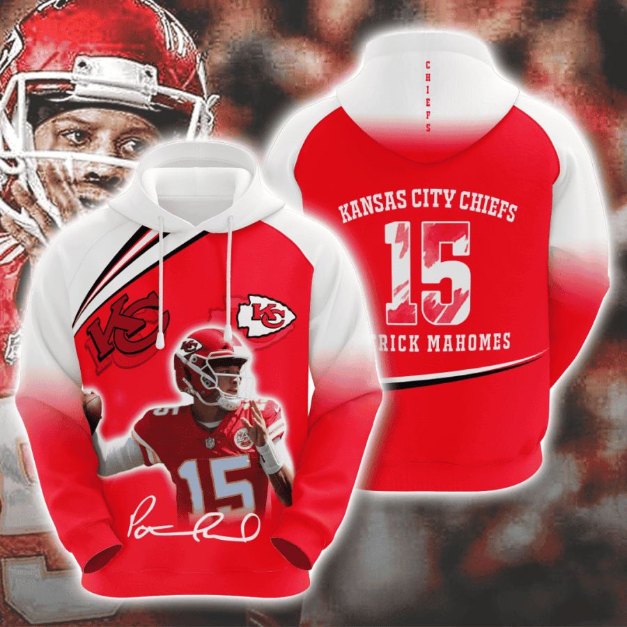 Kansas City Chiefs 3D All Over Print Hoodie & Zip Hoodie