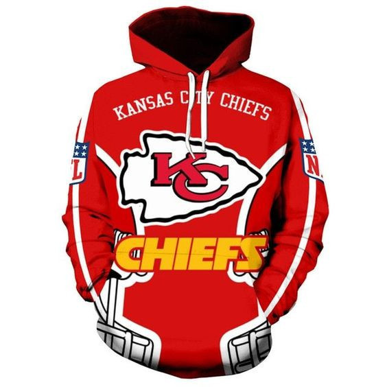 Kansas City Chiefs 3D All Over Print Hoodie & Zip Hoodie