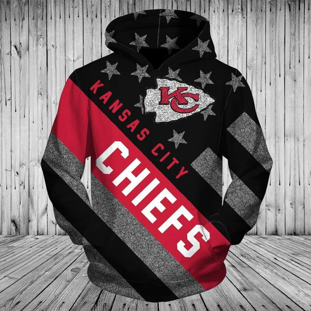 Kansas City Chiefs 3D All Over Print Hoodie & Zip Hoodie