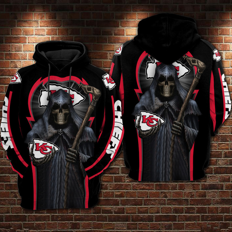 Kansas City Chiefs 3D All Over Print Hoodie & Zip Hoodie