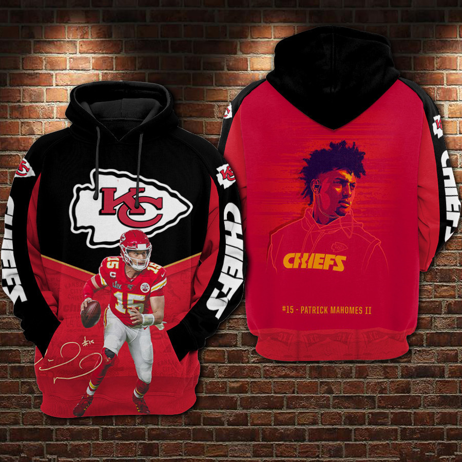 Kansas City Chiefs 3D All Over Print Hoodie & Zip Hoodie