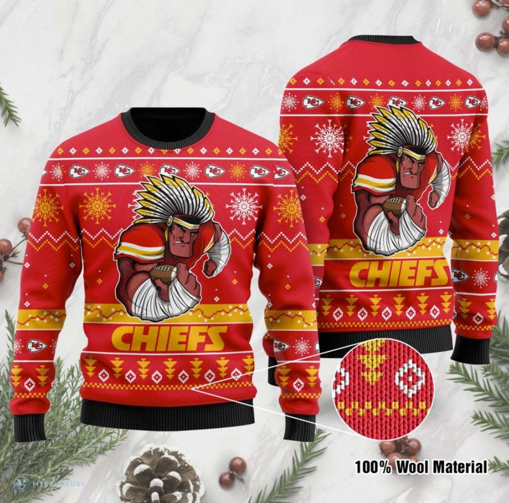 Kansas City Chiefs Christmas For Fans Ugly Christmas Sweater, Perfect Holiday Gift