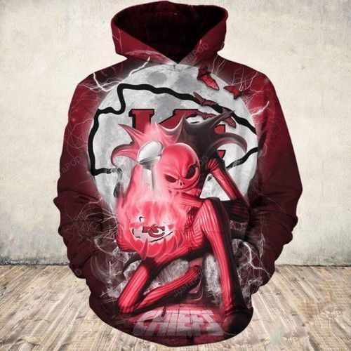 Kansas City Chiefs Cool Mvp 3D All Over Print Hoodie & Zip Hoodie