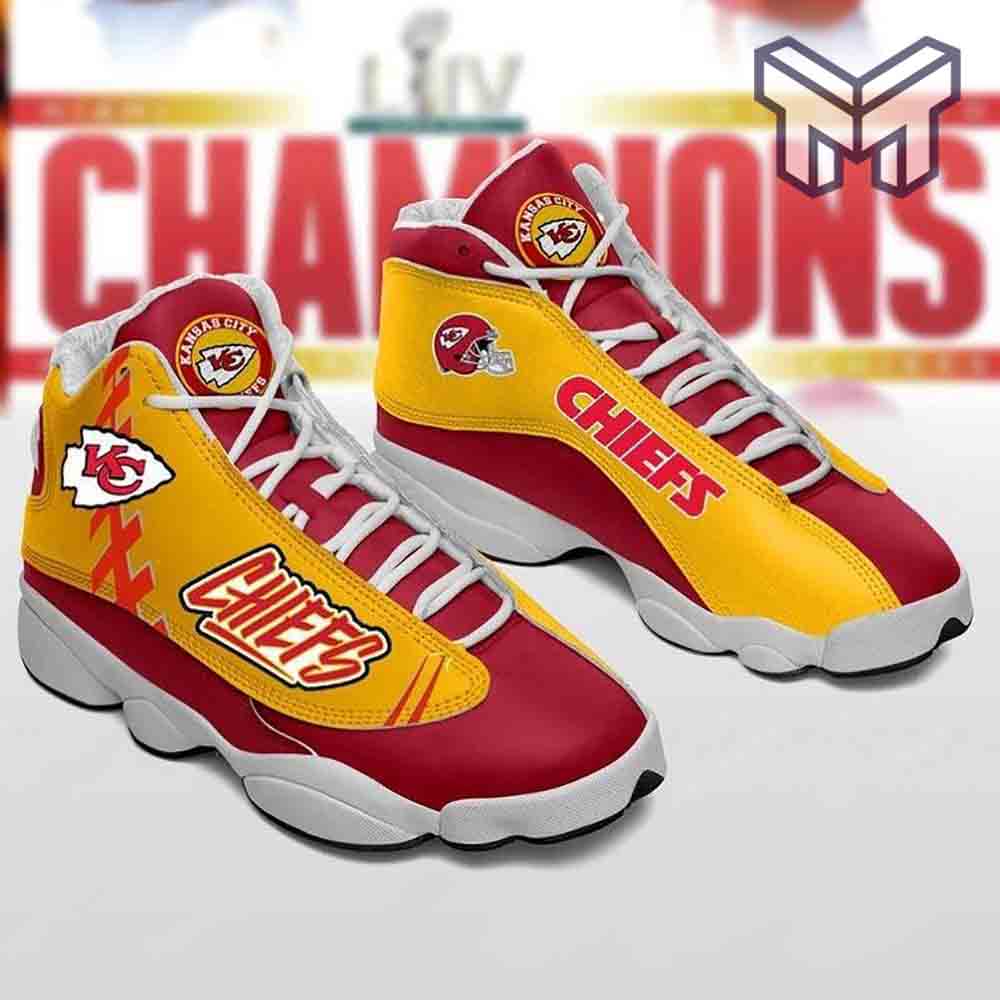 Kansas City Chiefs JD13 Sneakers Shoes for Men & Women | Custom Fan Gift