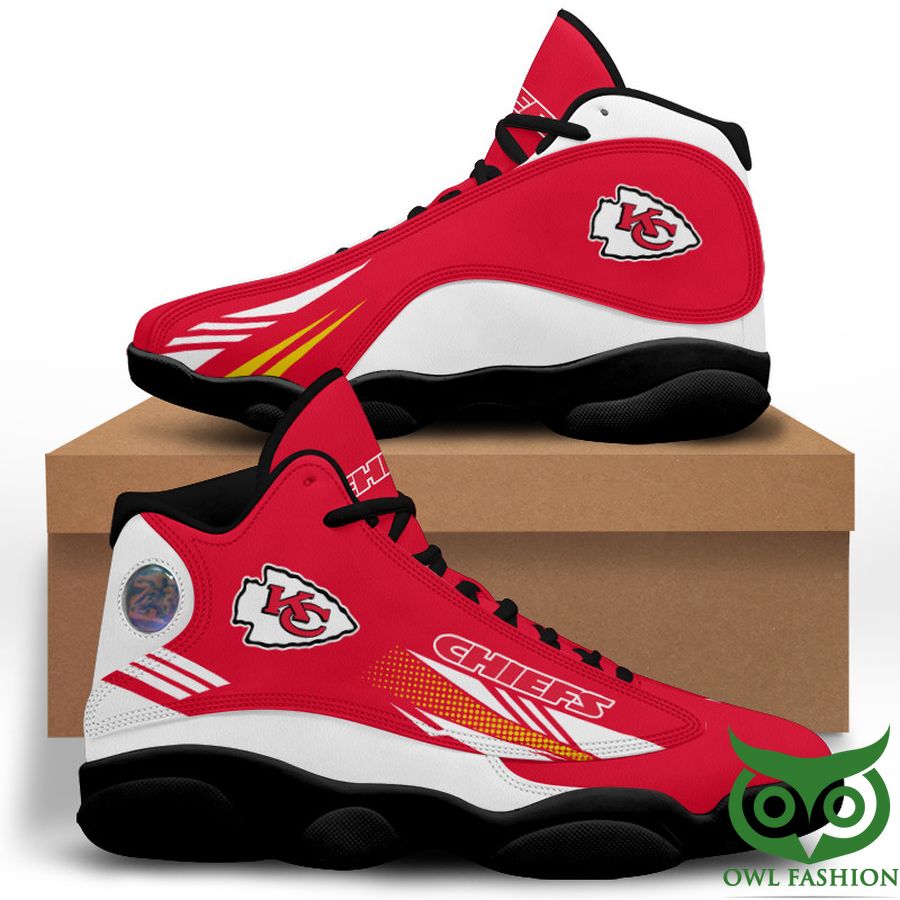 Kansas City Chiefs JD13 Sneakers Shoes for Men & Women | Custom Fan Gift