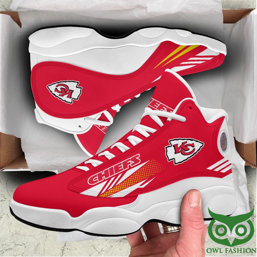 Kansas City Chiefs JD13 Sneakers Shoes for Men & Women | Custom Fan Gift