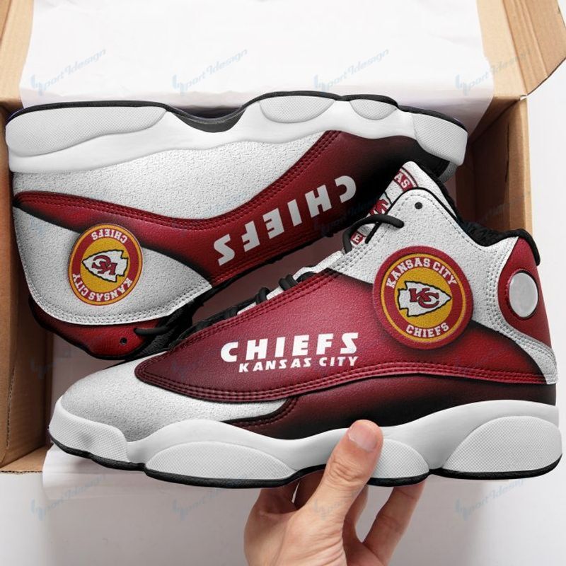 Kansas City Chiefs JD13 Sneakers Shoes for Men & Women | Custom Fan Gift