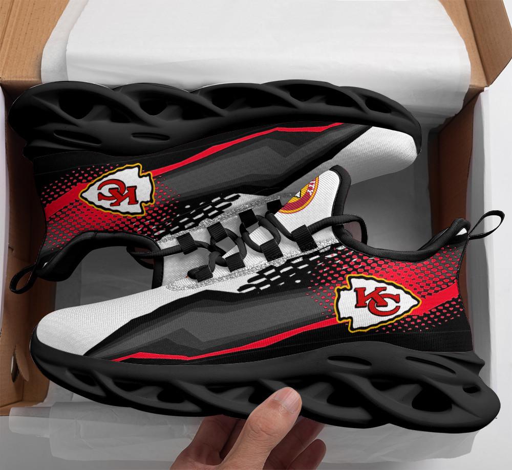 Kansas City Chiefs Max Soul Shoes Sneakers for Men And Women – NFL Football Fan Shoes, Team Sneakers - Image 5