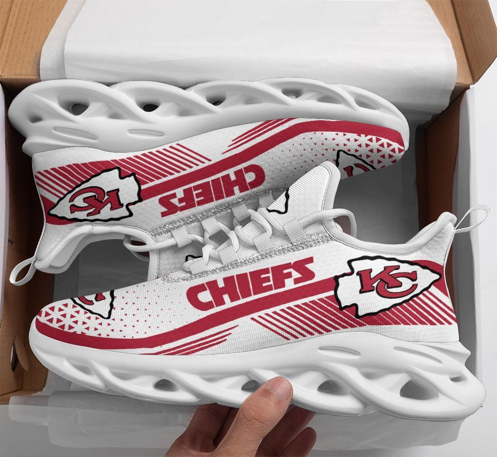 Kansas City Chiefs Max Soul Shoes Sneakers for Men And Women – NFL Football Fan Shoes, Team Sneakers