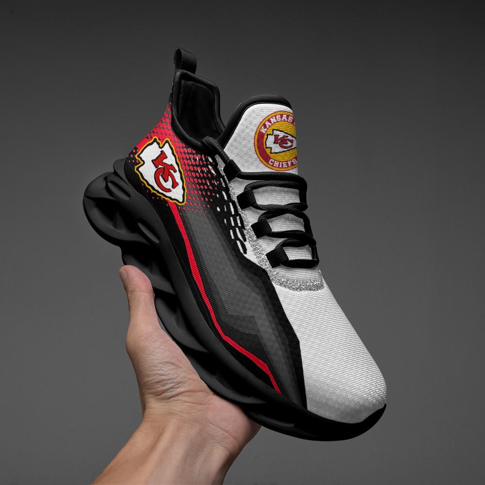 Kansas City Chiefs Max Soul Shoes Sneakers for Men And Women – NFL Football Fan Shoes, Team Sneakers - Image 4