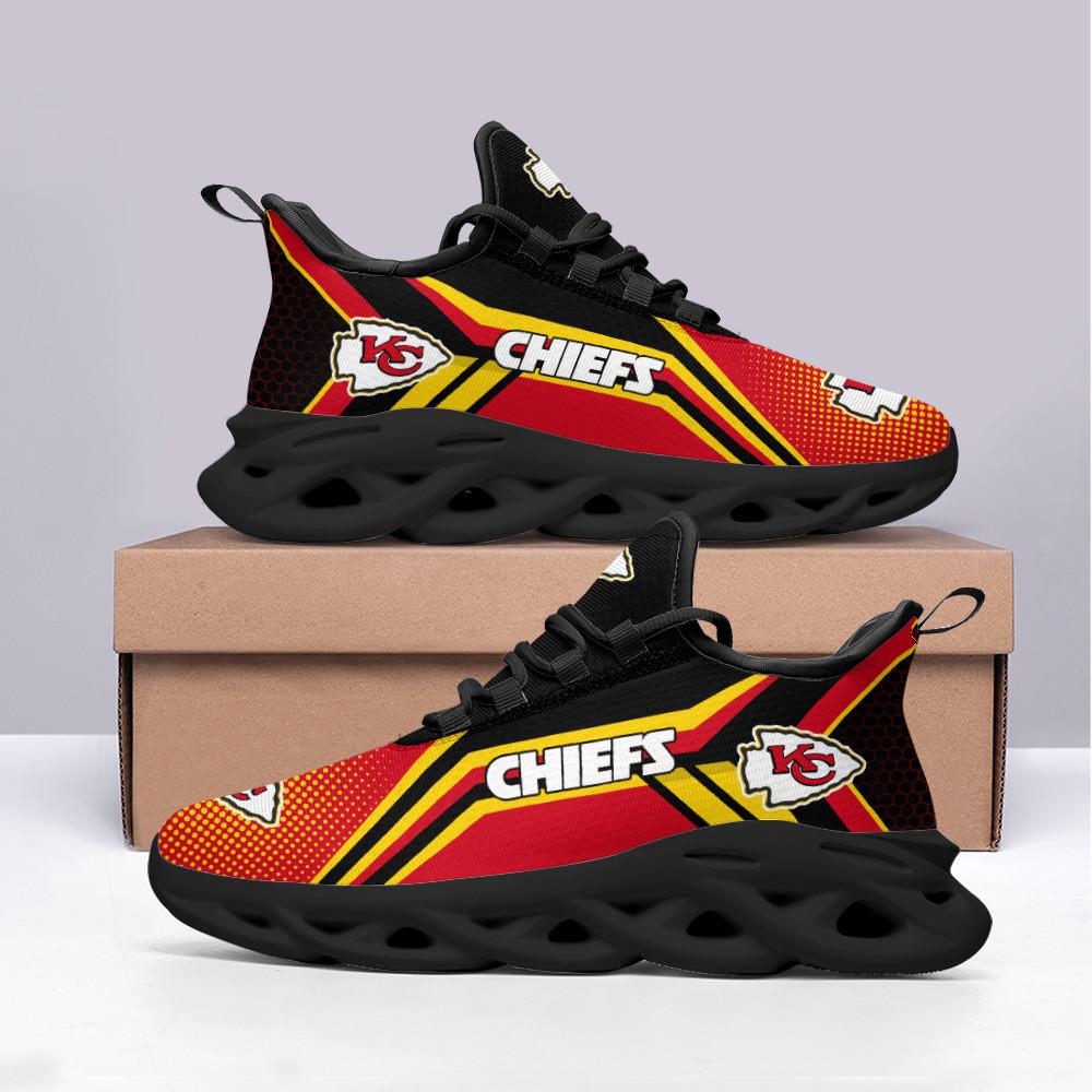 Kansas City Chiefs Max Soul Shoes Sneakers for Men And Women – NFL Football Fan Shoes, Team Sneakers - Image 3