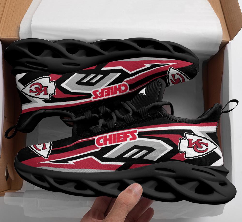 Kansas City Chiefs Max Soul Shoes Sneakers for Men And Women – NFL Football Fan Shoes, Team Sneakers - Image 4