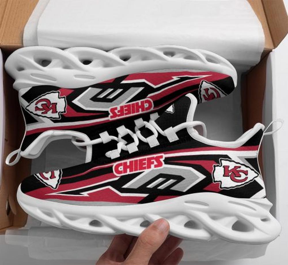 Kansas City Chiefs Max Soul Shoes Sneakers for Men And Women – NFL Football Fan Shoes, Team Sneakers - Image 5