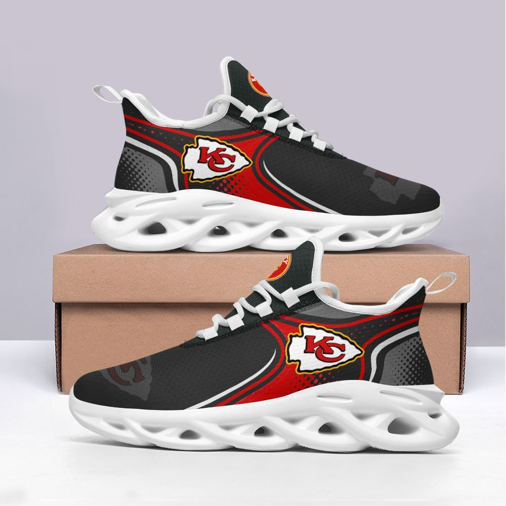 Kansas City Chiefs Max Soul Shoes Sneakers for Men And Women – NFL Football Fan Shoes, Team Sneakers