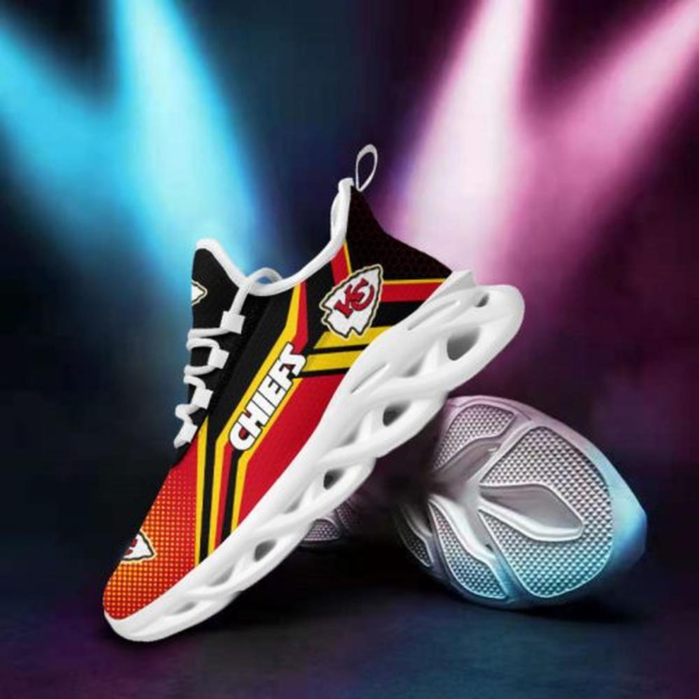 Kansas City Chiefs Max Soul Shoes Sneakers for Men And Women – NFL Football Fan Shoes, Team Sneakers - Image 5
