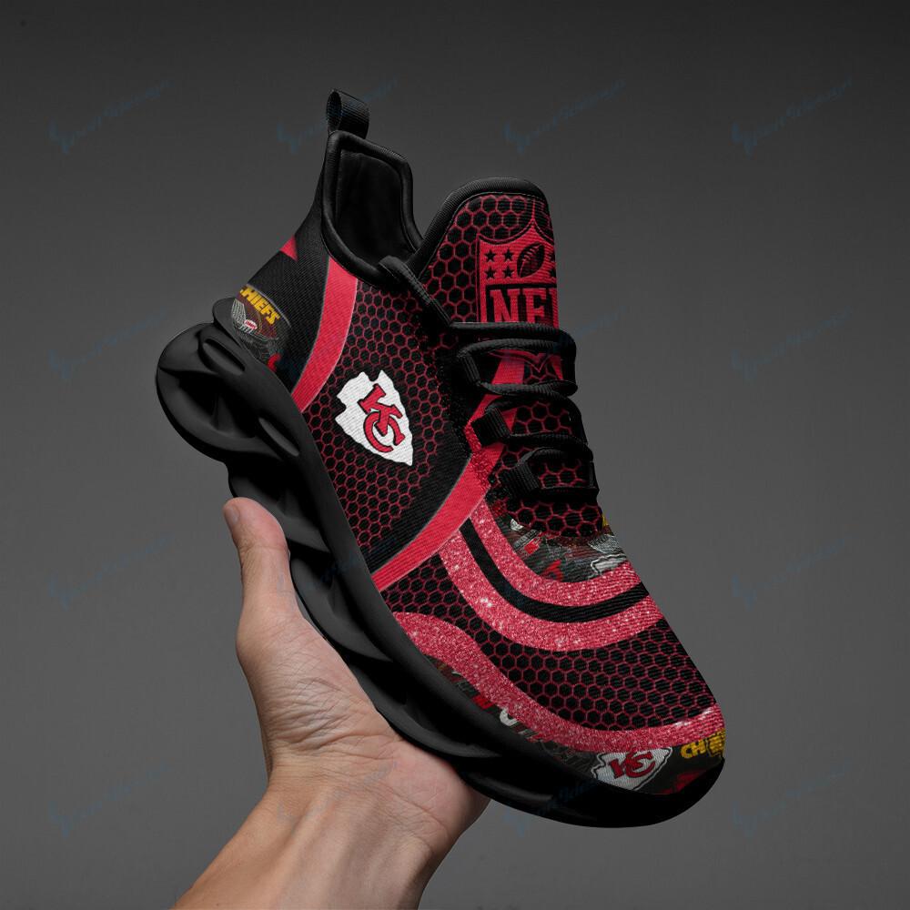 Kansas City Chiefs Max Soul Shoes Sneakers for Men And Women – NFL Football Fan Shoes, Team Sneakers - Image 5