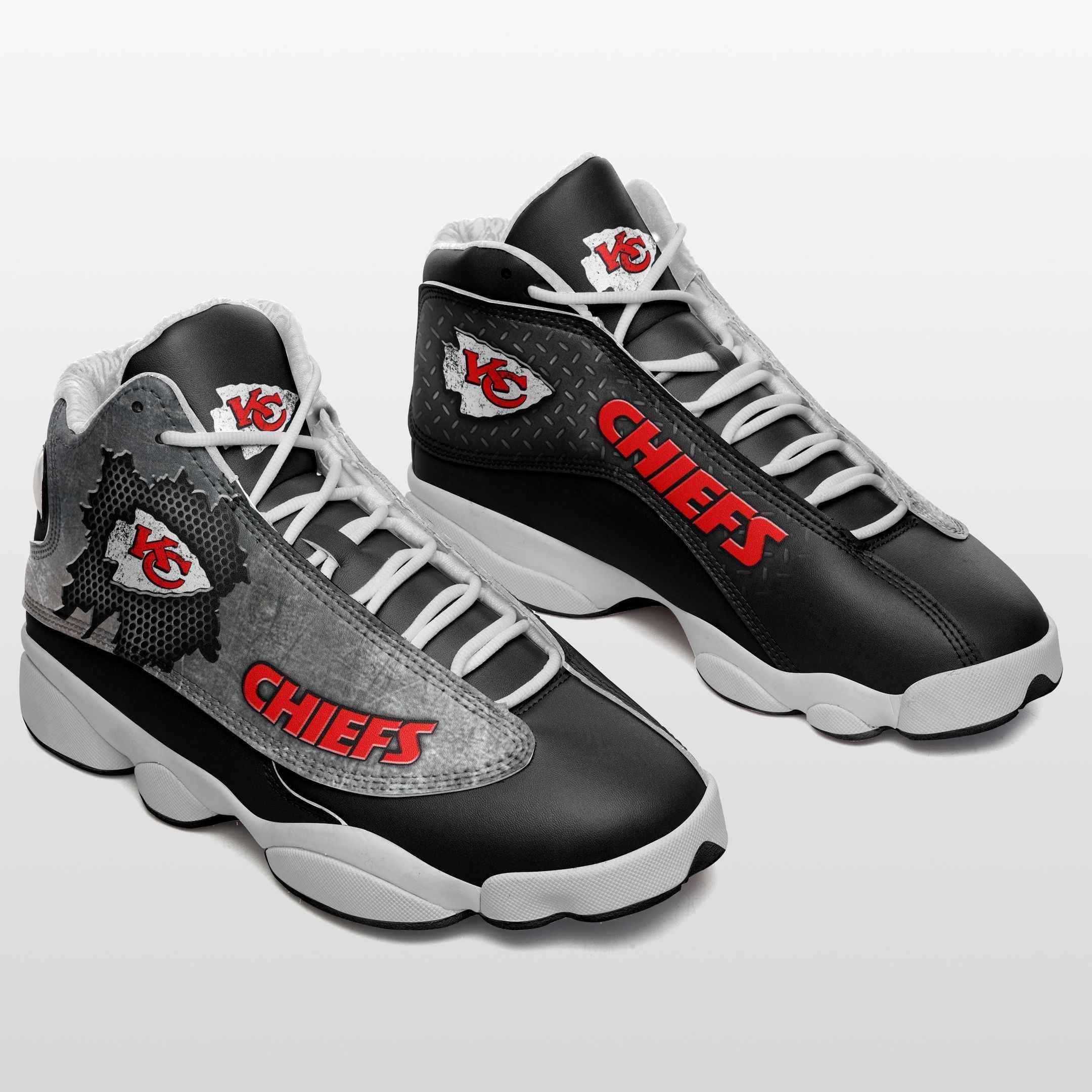 Kansas City Chiefs NFL JD13 Sneakers Shoes for Men & Women | Custom Fan Gift