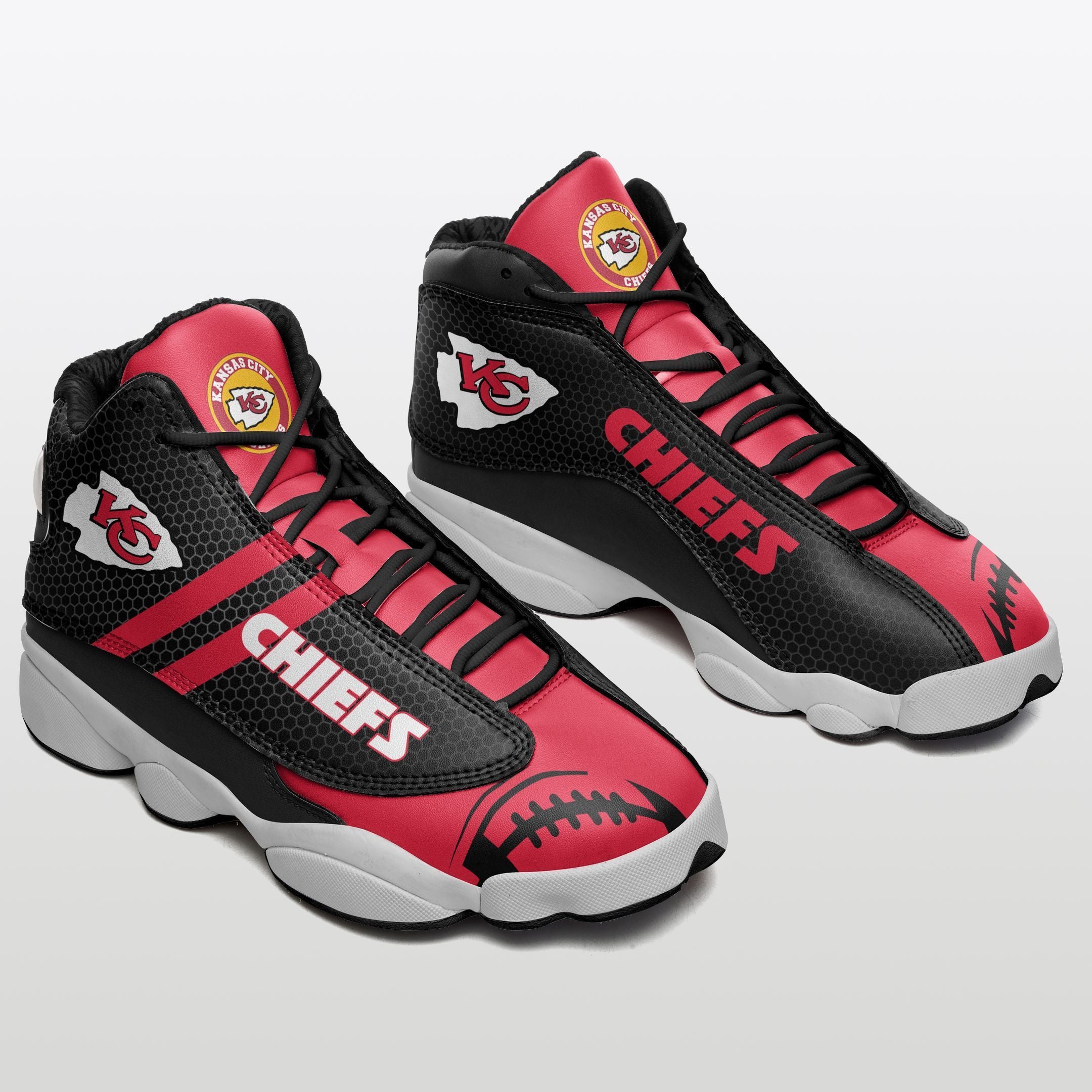 Kansas City Chiefs NFL JD13 Sneakers Shoes for Men & Women | Custom Fan Gift