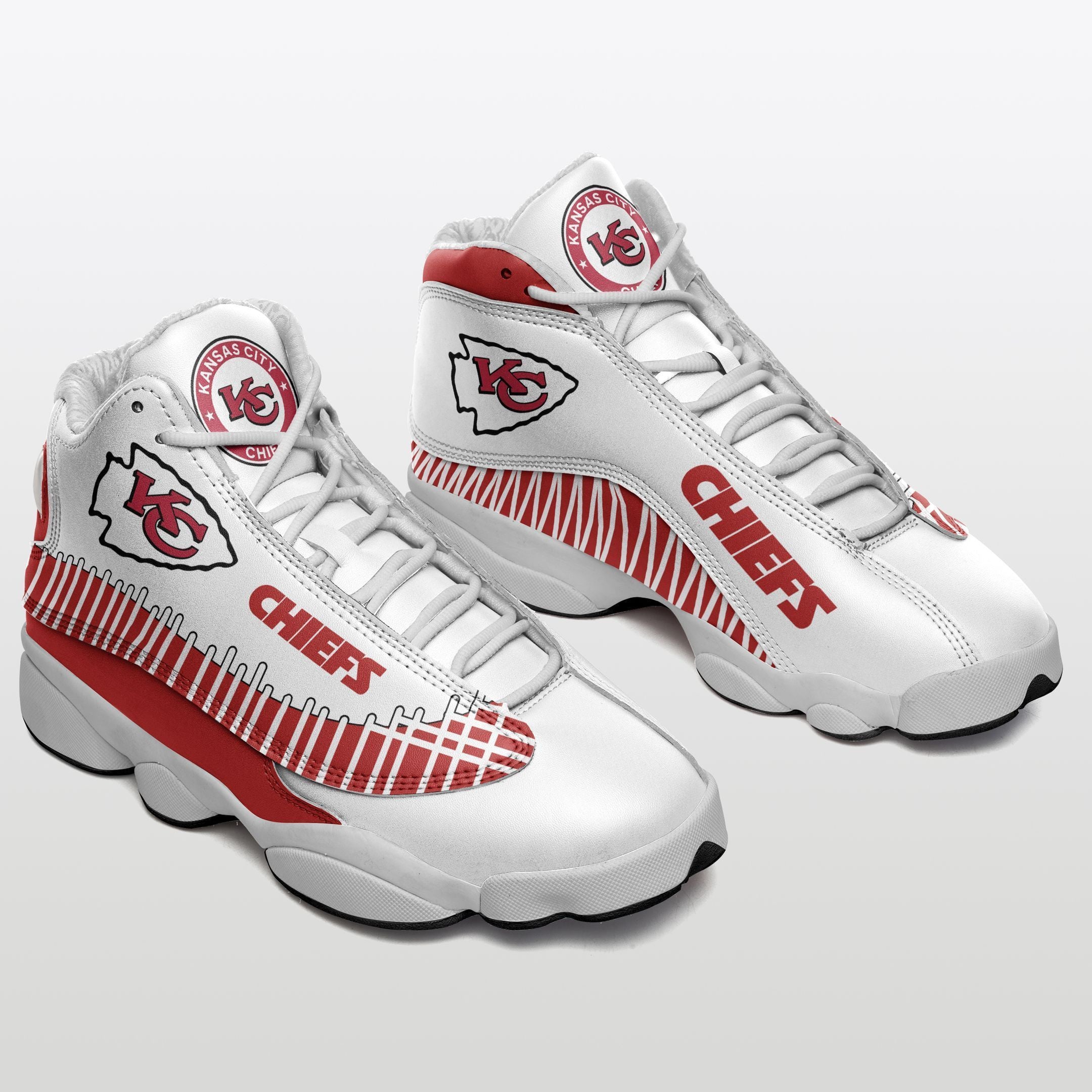 Kansas City Chiefs NFL JD13 Sneakers Shoes for Men & Women | Custom Fan Gift