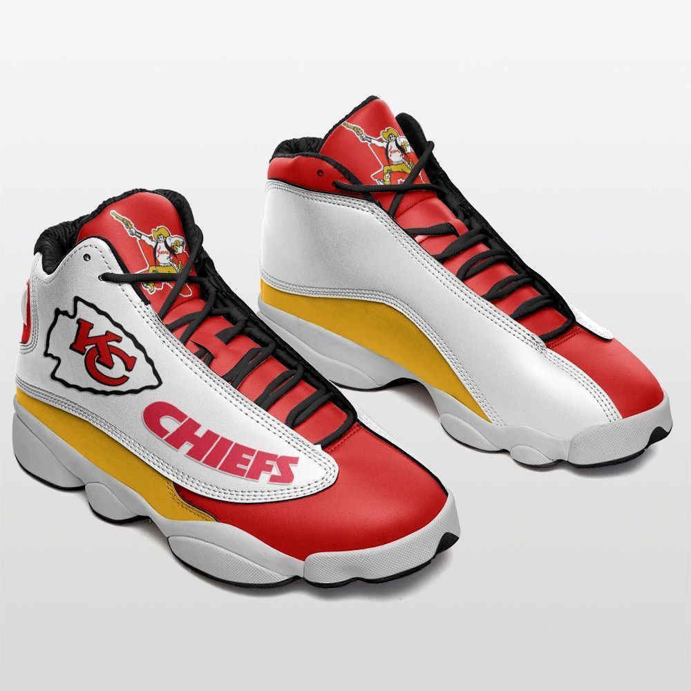 Kansas City Chiefs NFL JD13 Sneakers Shoes for Men & Women | Custom Fan Gift