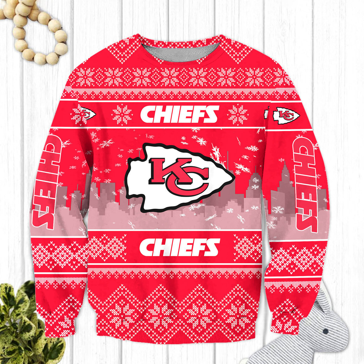 Kansas City Chiefs Ugly Christmas Sweater