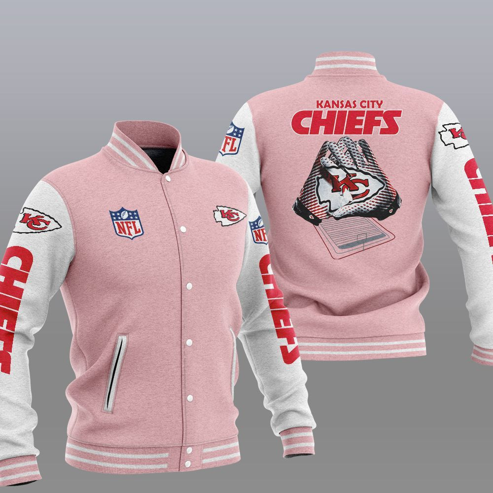 Kansas City Chiefs Varsity Baseball Jacket for Men & Women | NFL Team Fan Gift
