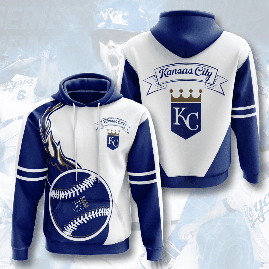 Kansas City Royals 3D All Over Print Hoodie & Zip Hoodie