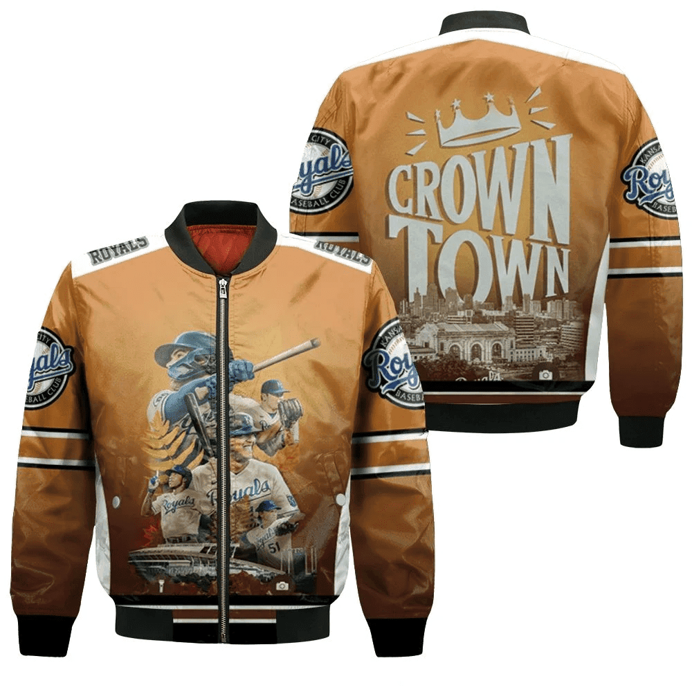 Kansas City Royals Wednesday Bomber Jacket | MLB Team Jacket for Men & Women | Baseball Fan Gift
