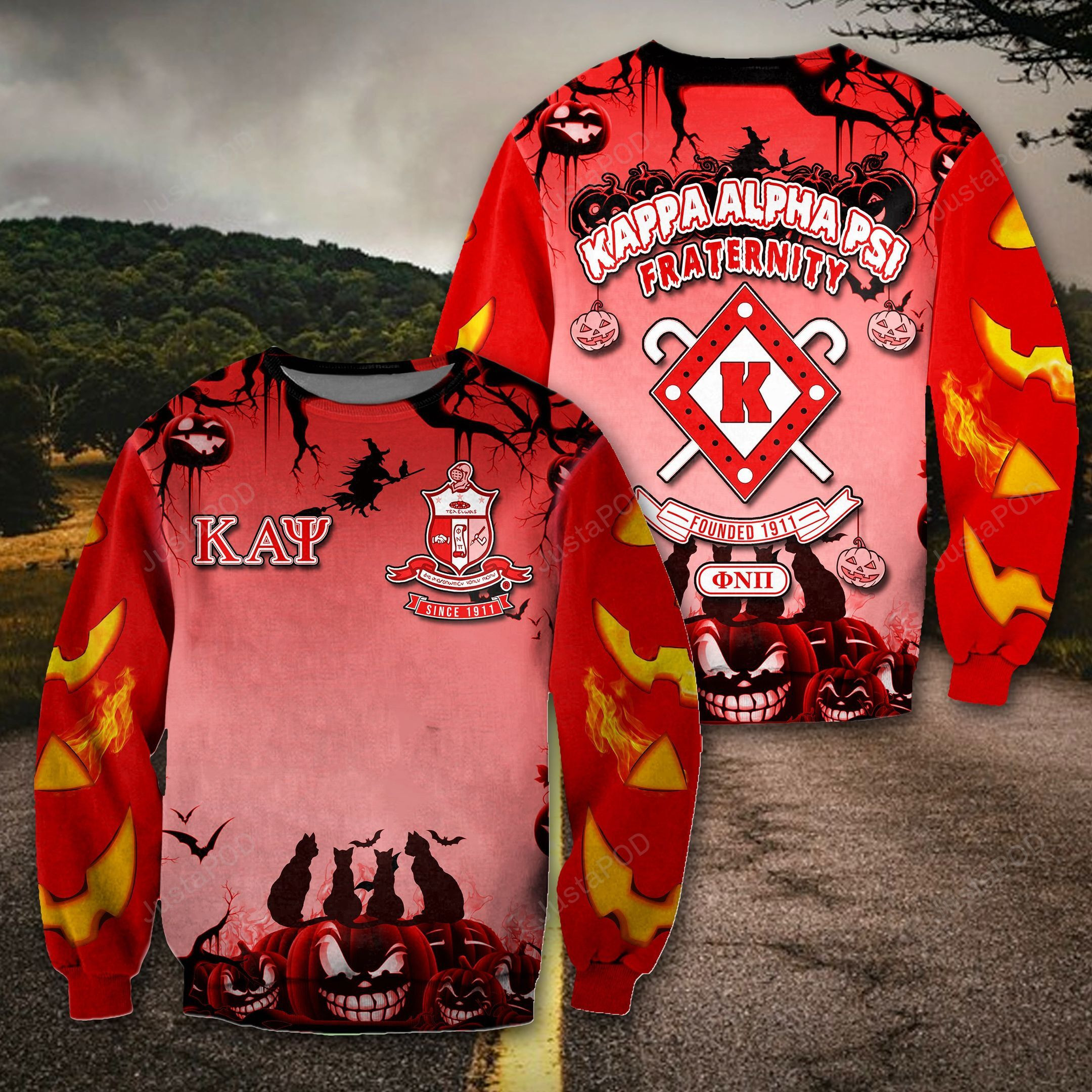 Kappa Alpha Psi Halloween Ugly Christmas Sweater, Perfect Holiday Gift