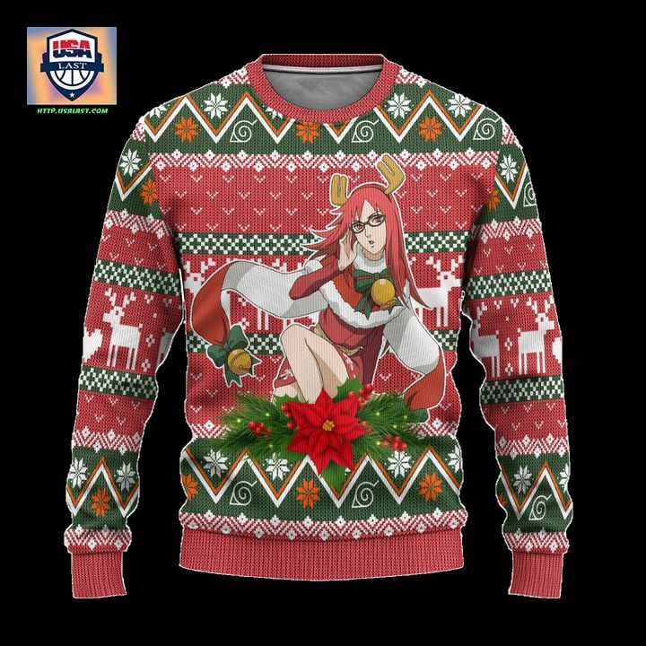 Karin Ugly Christmas Sweater Custom Naruto Anime Xmas Gift
