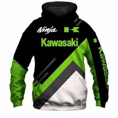 Kawasaki Ninja Racing 3D All Over Print Hoodie & Zip Hoodie