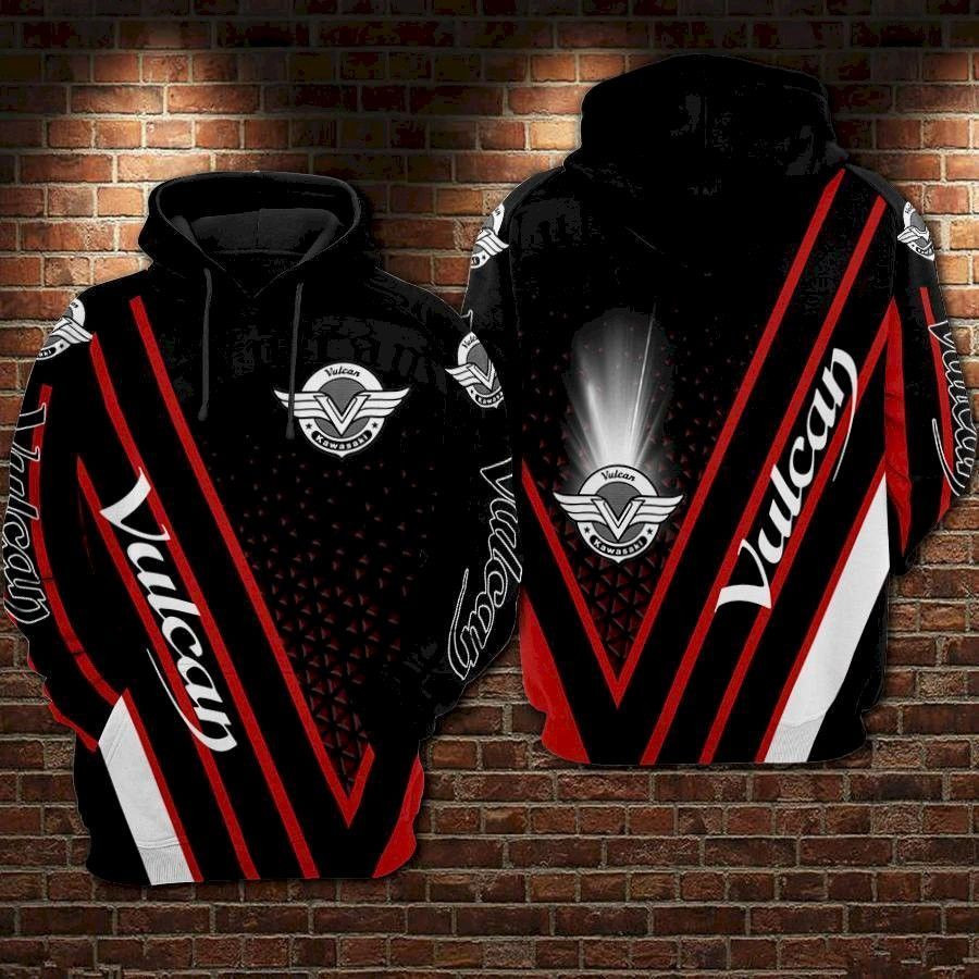 Kawasaki Vulcan 3D All Over Print Hoodie & Zip Hoodie
