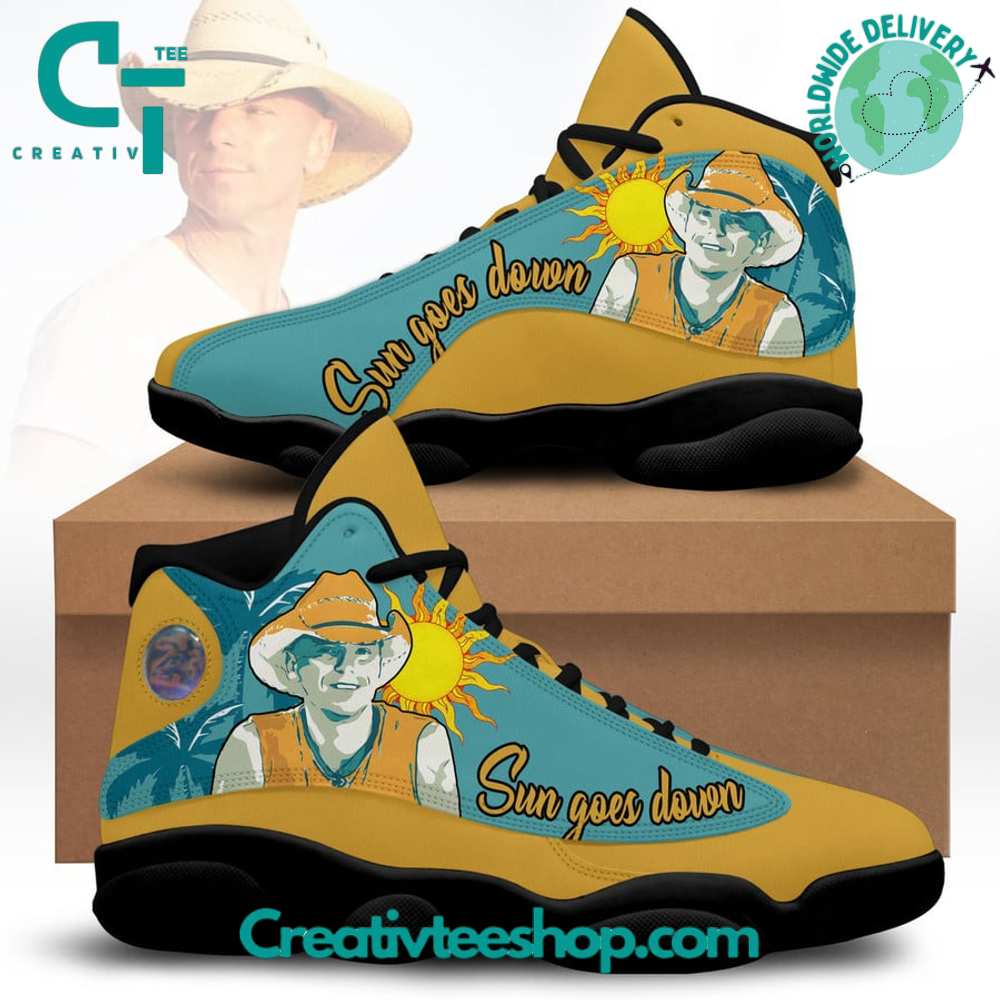 Kenny Chesney Sun Goes Down JD13 Sneakers Shoes for Men & Women | Stylish Streetwear Shoes