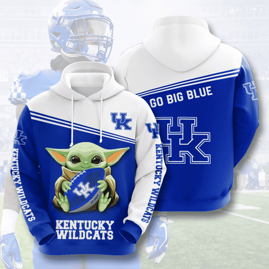 Kentucky Wildcats 3D All Over Print Hoodie & Zip Hoodie