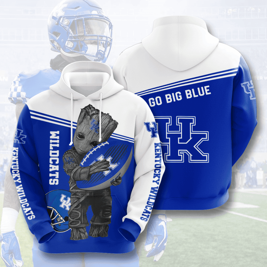 Kentucky Wildcats 3D All Over Print Hoodie & Zip Hoodie