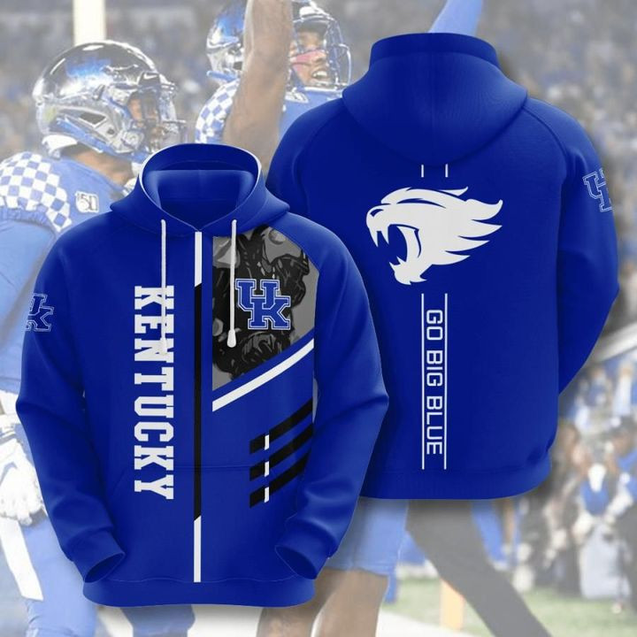Kentucky Wildcats 3D All Over Print Hoodie & Zip Hoodie