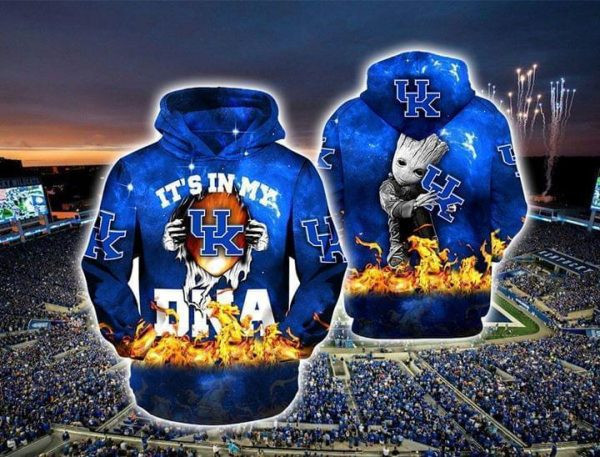 Kentucky Wildcats 3D All Over Print Hoodie & Zip Hoodie
