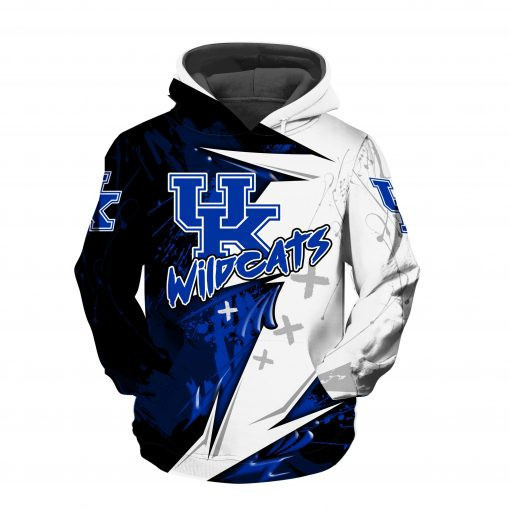 Kentucky Wildcats 3D All Over Print Hoodie & Zip Hoodie