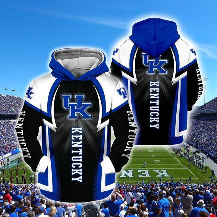 Kentucky Wildcats 3D All Over Print Hoodie & Zip Hoodie