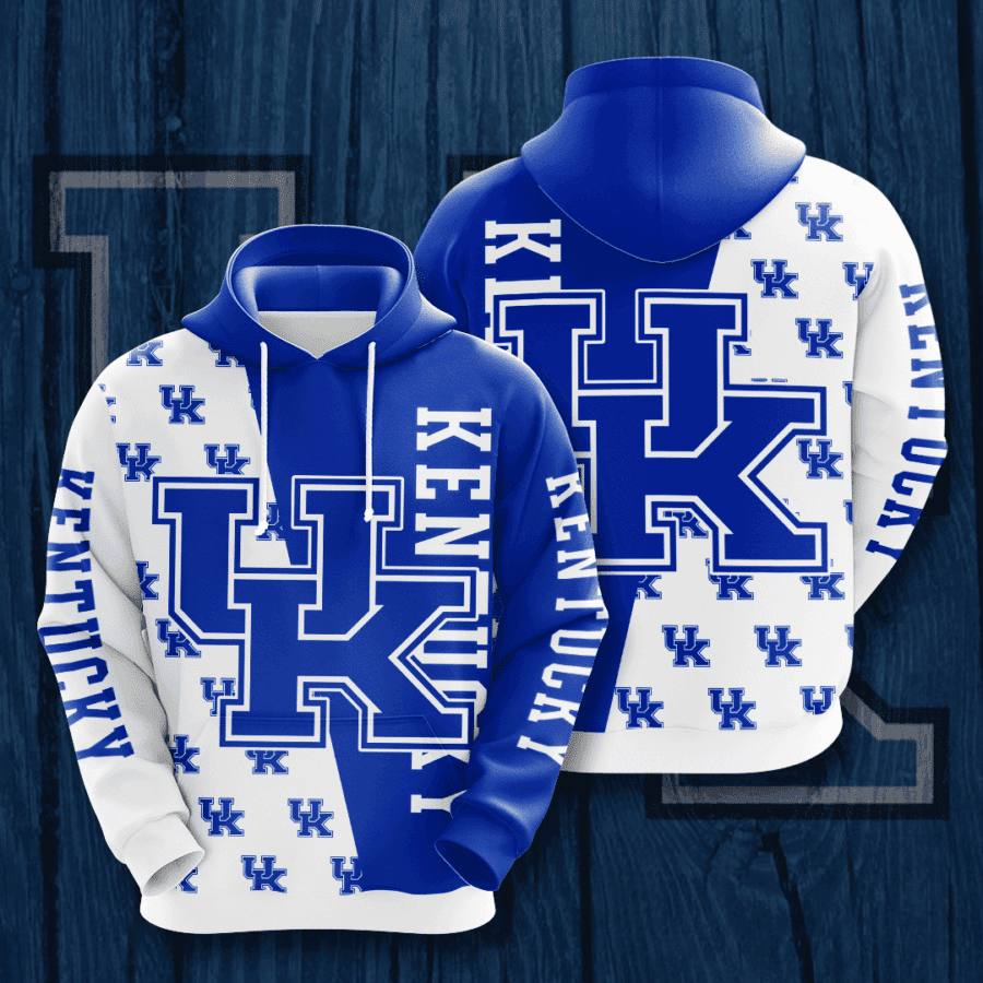 Kentucky Wildcats 3D All Over Print Hoodie & Zip Hoodie