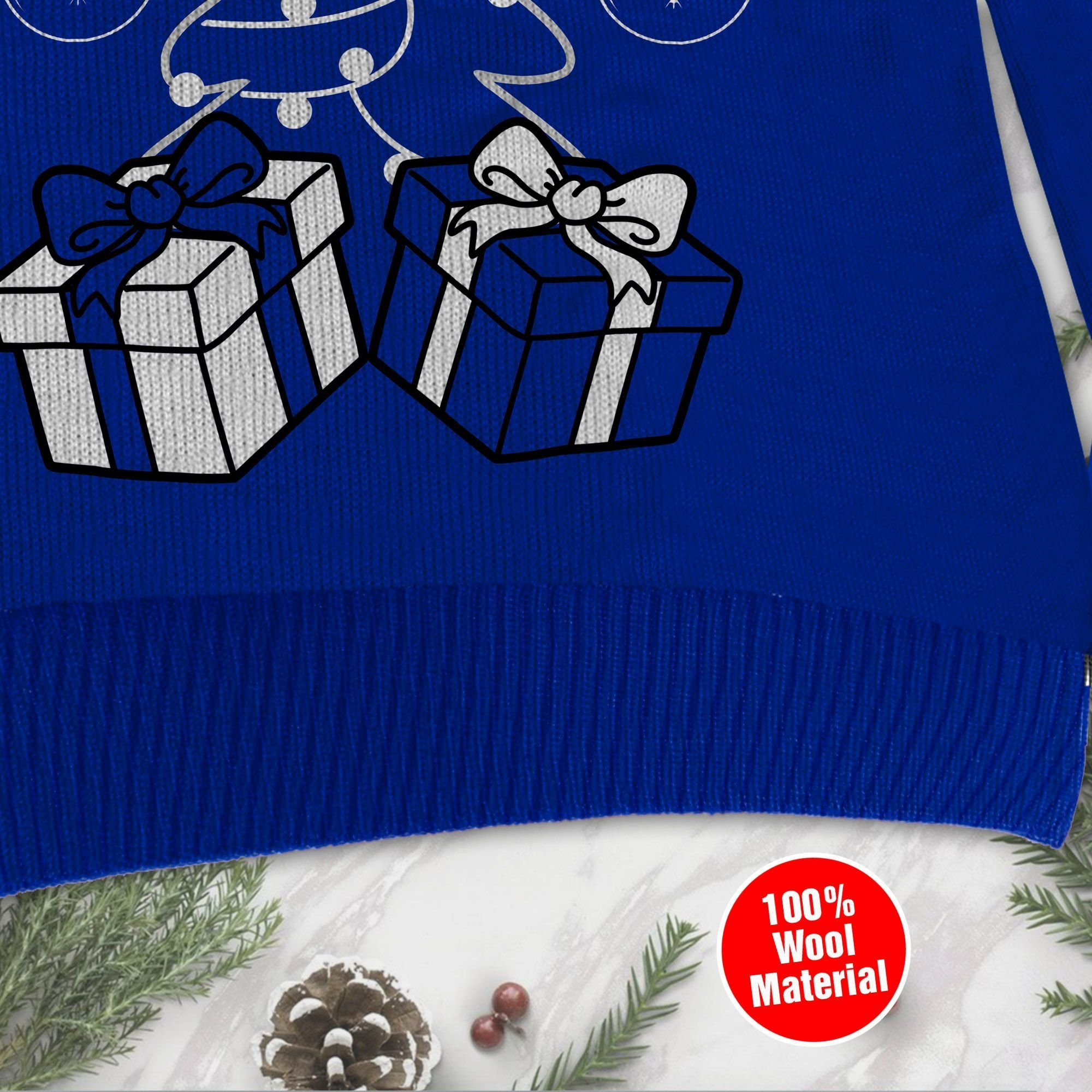 Kentucky Wildcats Funny Ugly Christmas Sweater - Image 4